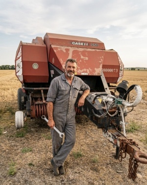 Пресс подборщик Case IH 550