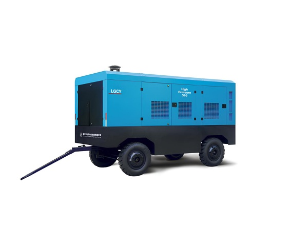 Мобильный электрический винтовой воздушный компрессор LGDY-29/20G