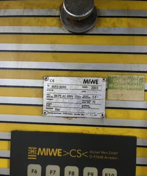 Печь Miwe Roll-In RI-FO 60/60