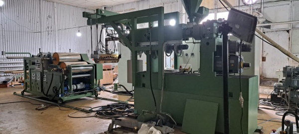 Линия экструзии для производства пленки PP, ПС, ПЭВД,ПЭНД, новая находилась на консервации модель Sheet Forming 800, DIPIEMME s.r.l