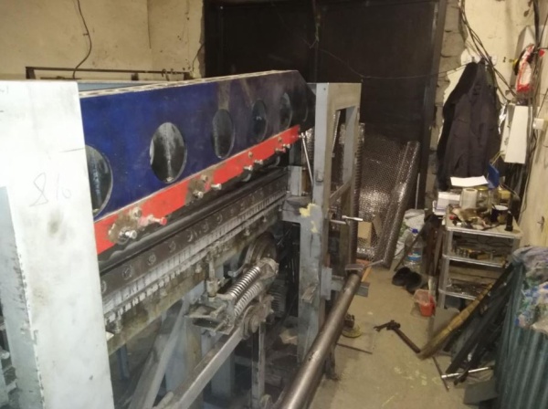 Пресс автомат для изготовления сетки пвс-1250