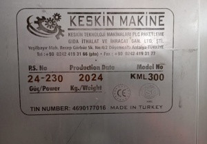 Машина для нарезки пастилы Keskin Makina KML300