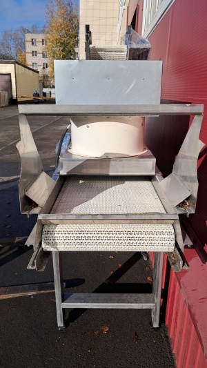 Установка просушки цельных или резаных овощей