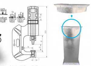 HYDRAULIC RIVETING MACHINE (Гидравлическая заклепочная машина) модель DYM-1