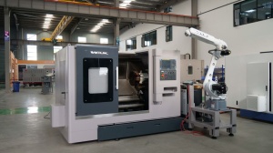 Токарно-фрезерный обрабатывающий центр HCK52/500 GSK988TA HCK52/500 Siemens 808DA HCK52/500 FANUC Oi TF Plus