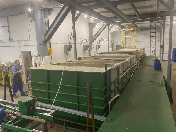 Линия Гальванического цинкования