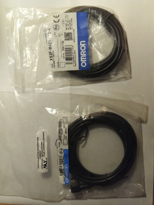 Кабель с разъемом для датчиков М8 4 pin Omron