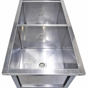 Ванна моечная трехсекционная 1250х475х860