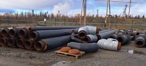 Труба ППУ ПЭ 426х8/600, элементы трубопровода