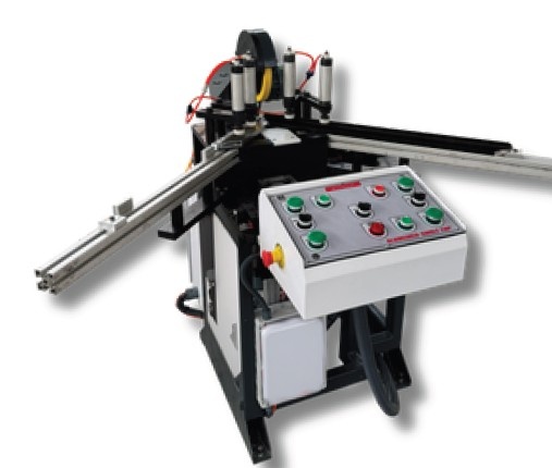 Усозарезной одноголовый 3-х операционный станок по алюминию