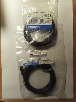 Кабель с разъемом для датчиков М8 4 pin Omron