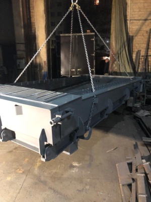 Металлоформа плиты берегоукрепления