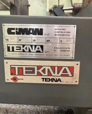 Одноголовая фронтальная пила tekna TK 132 P