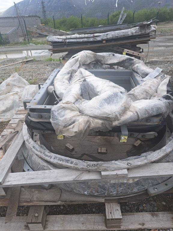 Компенсатор фланцевый, вставка гибкая