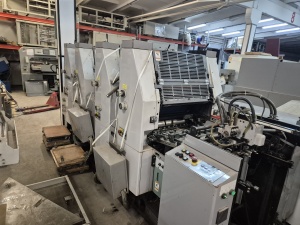 Офсетная печатная машина Hamada B452A, 2006 г.в., 4 краски