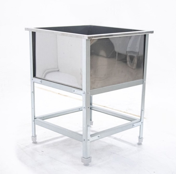 Ванна моечная односекционная 650х650х870 сварная Hessen ВМ-1/6 оц