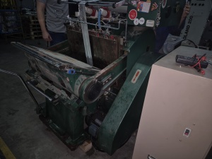 Тигель с тиснением TYMB-750, 2007 г.в, термоплита, протяг фольги