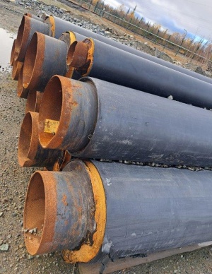 Труба ППУ ПЭ 426х8/600, элементы трубопровода