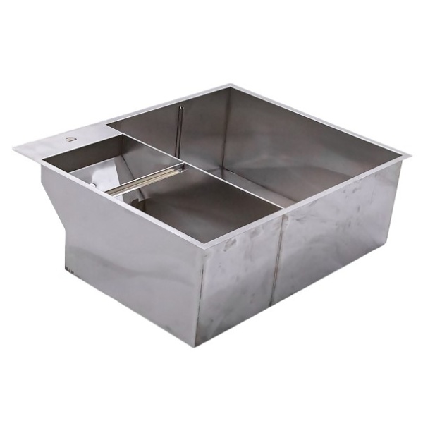 Модуль барный врезной 900х720 (мойка+ванна для льда)