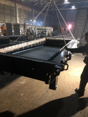 Металлоформа плиты берегоукрепления