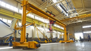 Портальный заглаживатель бетона