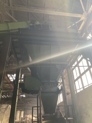 Линия по передаче и хранению стружки (сыпучих материалов): транспортеры, конвейеры, бункеры, дозаторы