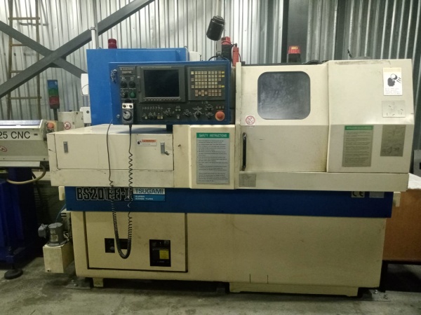 Токарный автомат продольного точения по металлу TSUGAMI BS20 (BE)-II с ЧПУ