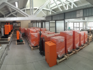 Промышленная парогенераторная установка