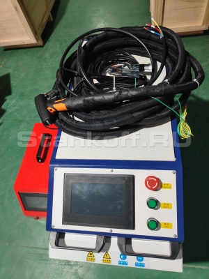 Оптоволоконный лазерный сварочный аппарат + лазерный очиститель + лазерный резак 4 в 1 LWC-3000/Raycus