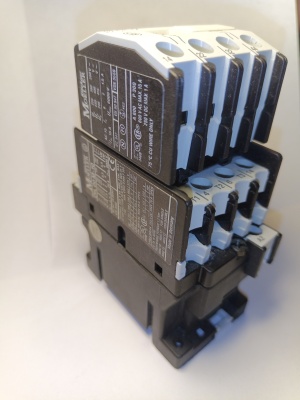 Контактор DIL00M-10 + 22DILM 20A катушка 230VAC Moeller
