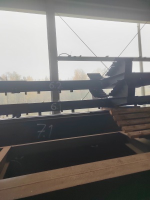 Балка хребтовая, рама вагона цистерны