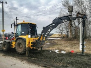 Гидробур на экскаватор-погрузчик JCB, Cukurova, Komatsu и других