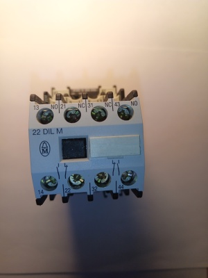 Контактор DIL00M-10 + 22DILM 20A катушка 230VAC Moeller