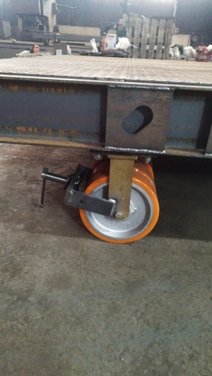 Телега производственная складская с дышлом 10 тонн