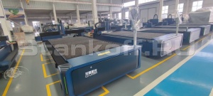 Оптоволоконный лазерный станок по металлу LD-6015S/3000 Raycus