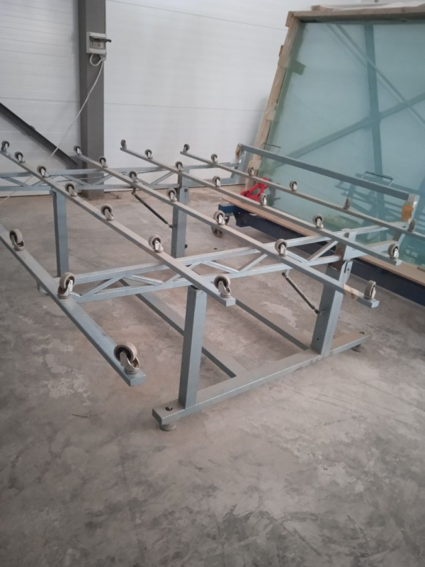 Установка для загрузки листового стекла