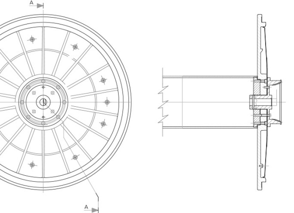 Навои, сновальные валики