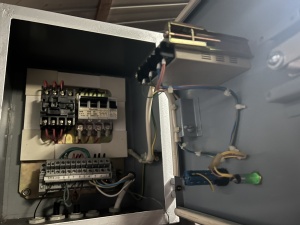 Система термоусадки термоколпачков (воздушный термотуннель)