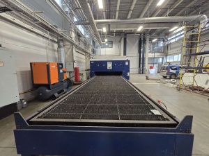 Установка лазерной резки листа HAN'S LASER G6020F, 6 кВт, 6 х 2 м