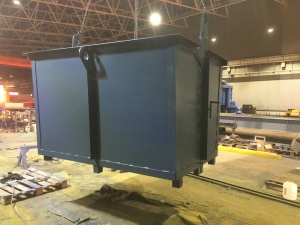 Контейнер распашной для производственных отходов