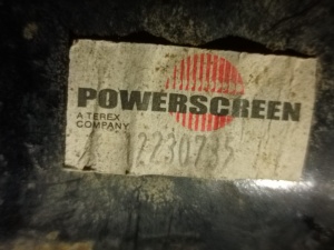 Ролики дисковые POWERSCREEN 06630306,06630206,12230735,12030426,06630406,02020607, L1030