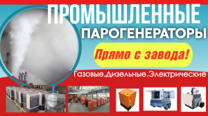 Промышленная парогенераторная установка