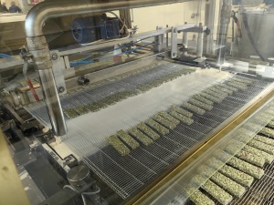 Автоматизированная линия предназначена для производства батончиков мюсли в ассортименте