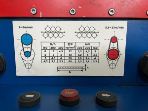 Листоправильная машина OUPK Чехословакия