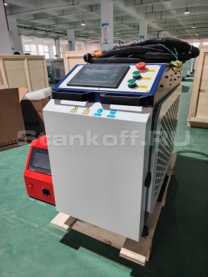 Оптоволоконный лазерный сварочный аппарат + лазерный очиститель + лазерный резак 4 в 1 LWC-3000/Raycus