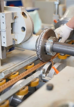 Вальцы/штампы роликовые для накатки декоративного рельефа из древесной пульпы