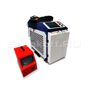 Оптоволоконный лазерный сварочный аппарат + лазерный очиститель + лазерный резак 3 в 1  LWC-3000/Raycus