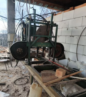 Ленточная пилорама олг-550