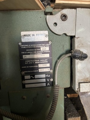 Станок четырехсторонний строгальный GUILLIET KXY (Франция)