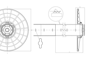 Навои, сновальные валики